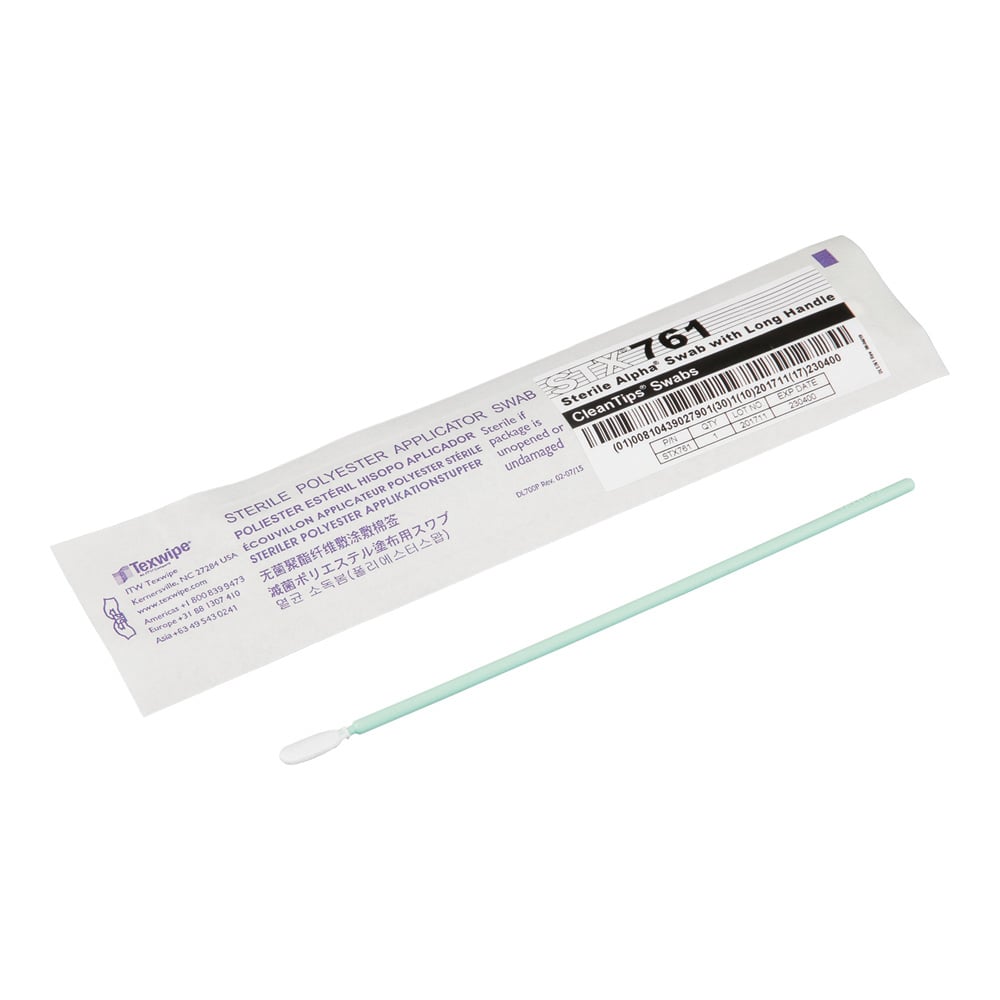 テックスワイプ（Texwipe） アルファスティック 滅菌済 50本入　STX761 1袋（ご注文単位1袋）【直送品】