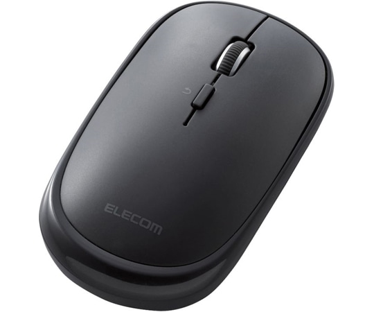 エレコム マウス Bluetooth 4ボタン 薄型 充電式 3台接続可能 ガンメタリック M-TM15BBGM/EC 1個(ご注文単位1個)【直送品】