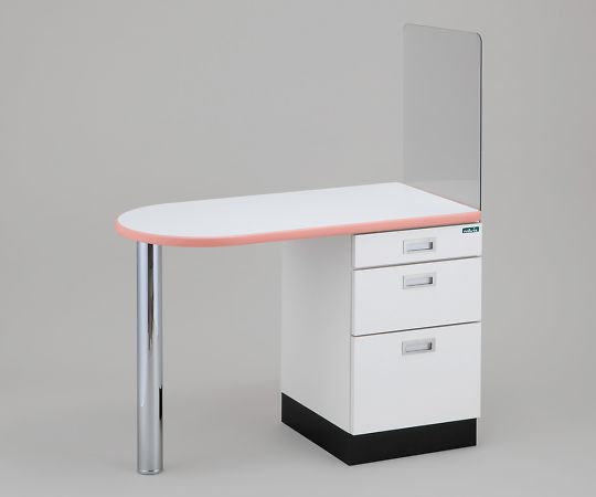 ナビス(アズワン) 採血テーブル 1110×550×1300mm OT-1155W 1台(ご注文単位1台)【直送品】