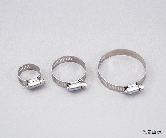 アズワン ステンレスホースバンド　幅14mm　φ165-141mm　SS-96 1個（ご注文単位1個）【直送品】