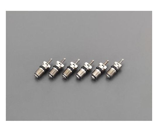 エスコ 7x20mm バルブコア(R134a日本車用/6個) EA400-4 1袋(ご注文単位1袋)【直送品】
