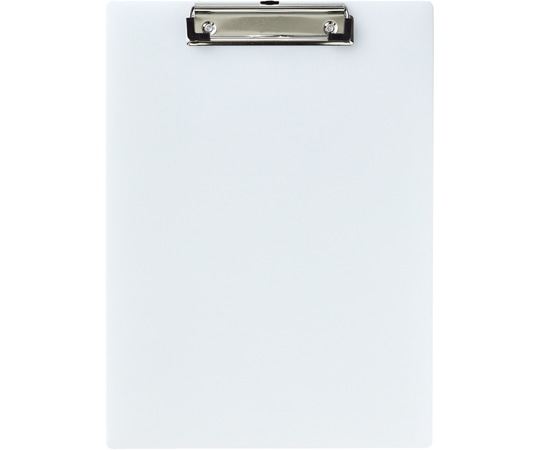 LIHITLAB 軽量クリップボード 抗菌 A4E型 ホワイト A2990-1 1枚(ご注文単位1枚)【直送品】