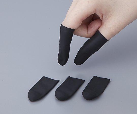 アズピュア(アズワン) アズピュア導電性指サック カットタイプ M 28800個 Conductive L50 Cut type 1箱(ご注文単位1箱)【直送品】