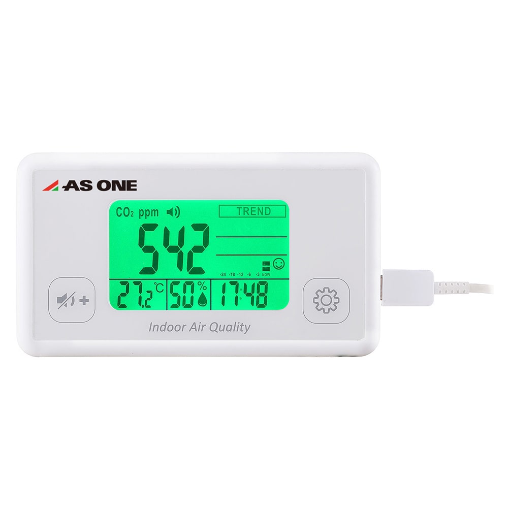 アズワン CO2モニター 1個(ご注文単位1個)【直送品】