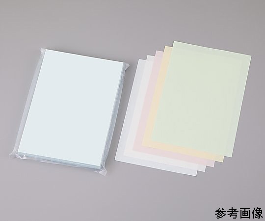 アズピュア(アズワン) アズピュアクリーンペーパーエコノミー A5 ブルー 250枚×20袋入 1箱(ご注文単位1箱)【直送品】