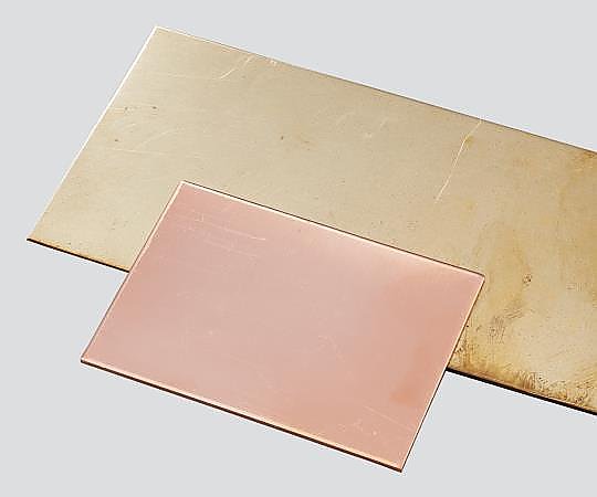 アズワン 金属プレート 銅 50×50×0.5 10枚入 CU-□50-0.5 1セット(ご注文単位1セット)【直送品】