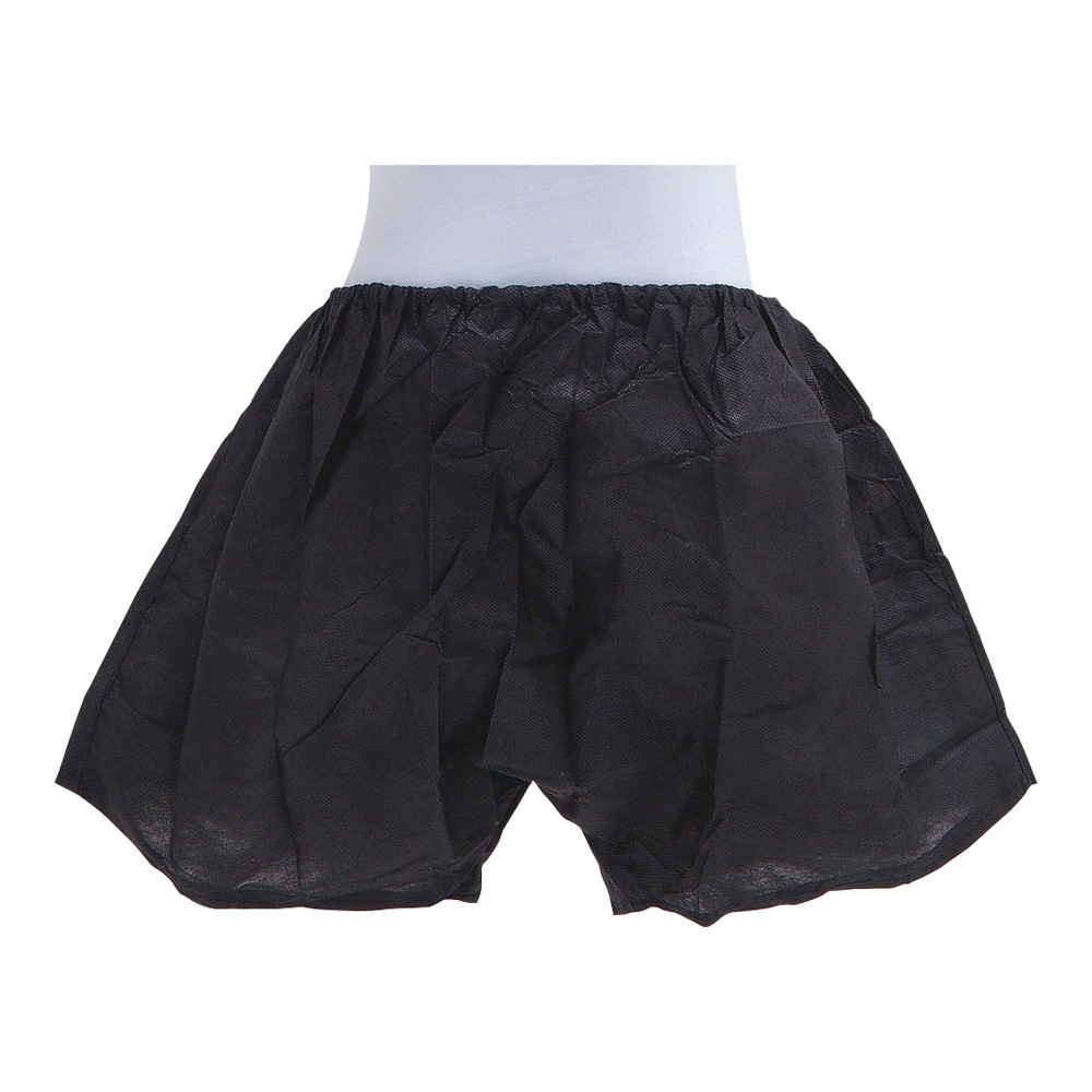 アズワン ペーパートランクス(男女兼用) ブラック 10枚入 WN-006-BLK 1パック(ご注文単位1パック)【直送品】