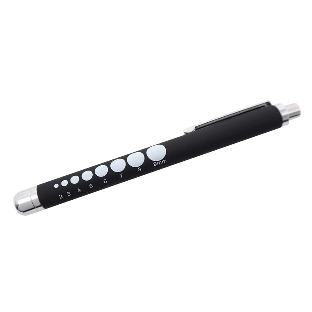 ユーメド貿易 軽量ホワイトLEDペンライト ブラック SM-311BK 1本(ご注文単位1本)【直送品】