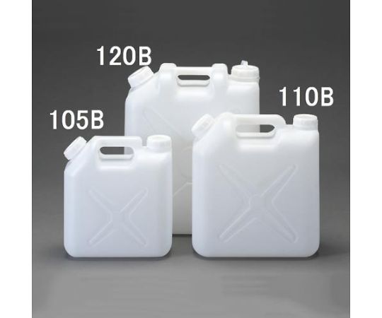 エスコ 20L ポリタンク(ノズル無/4個) EA508AT-120B 1パック(ご注文単位1パック)【直送品】