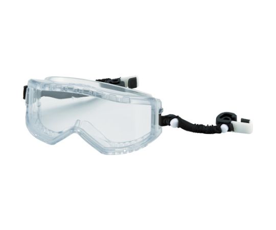 トラスコ中山 ワイドビューセーフティゴーグル(ヘルメット取付タイプ) TSG-5100-H 1個(ご注文単位1個)【直送品】