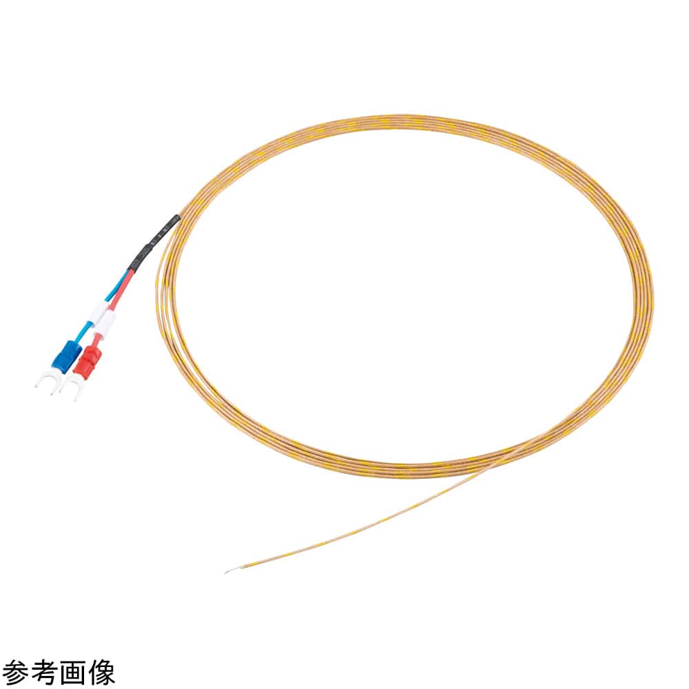アズワン 被覆K熱電対 ガラス被覆 φ0.25mm 1m DS-2000-0251-M4Y 1個(ご注文単位1個)【直送品】