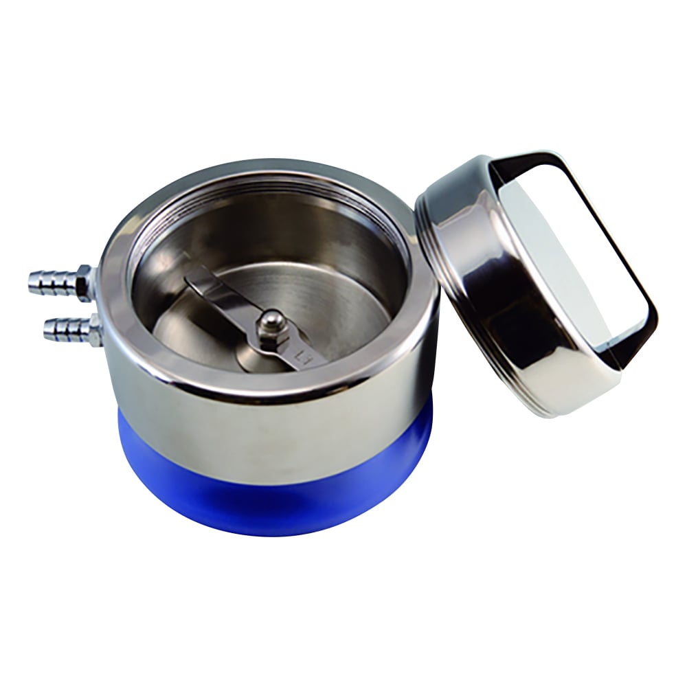 大阪ケミカル ワンダークラッシャー用 SUS冷却ジャケット付容器(標準フタ付) 150mL PN-L15C 1個(ご注文単位1個)【直送品】