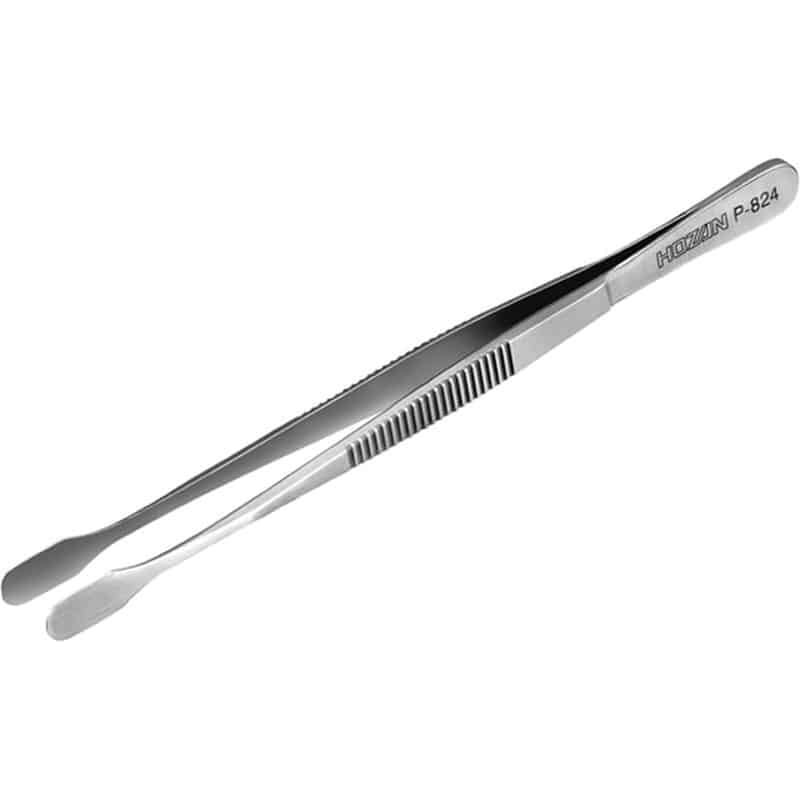 ホーザン ピンセット P-824 1個(ご注文単位1個)【直送品】