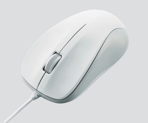 エレコム 光学式マウス 白 M-K6URWH/RS 1個(ご注文単位1個)【直送品】