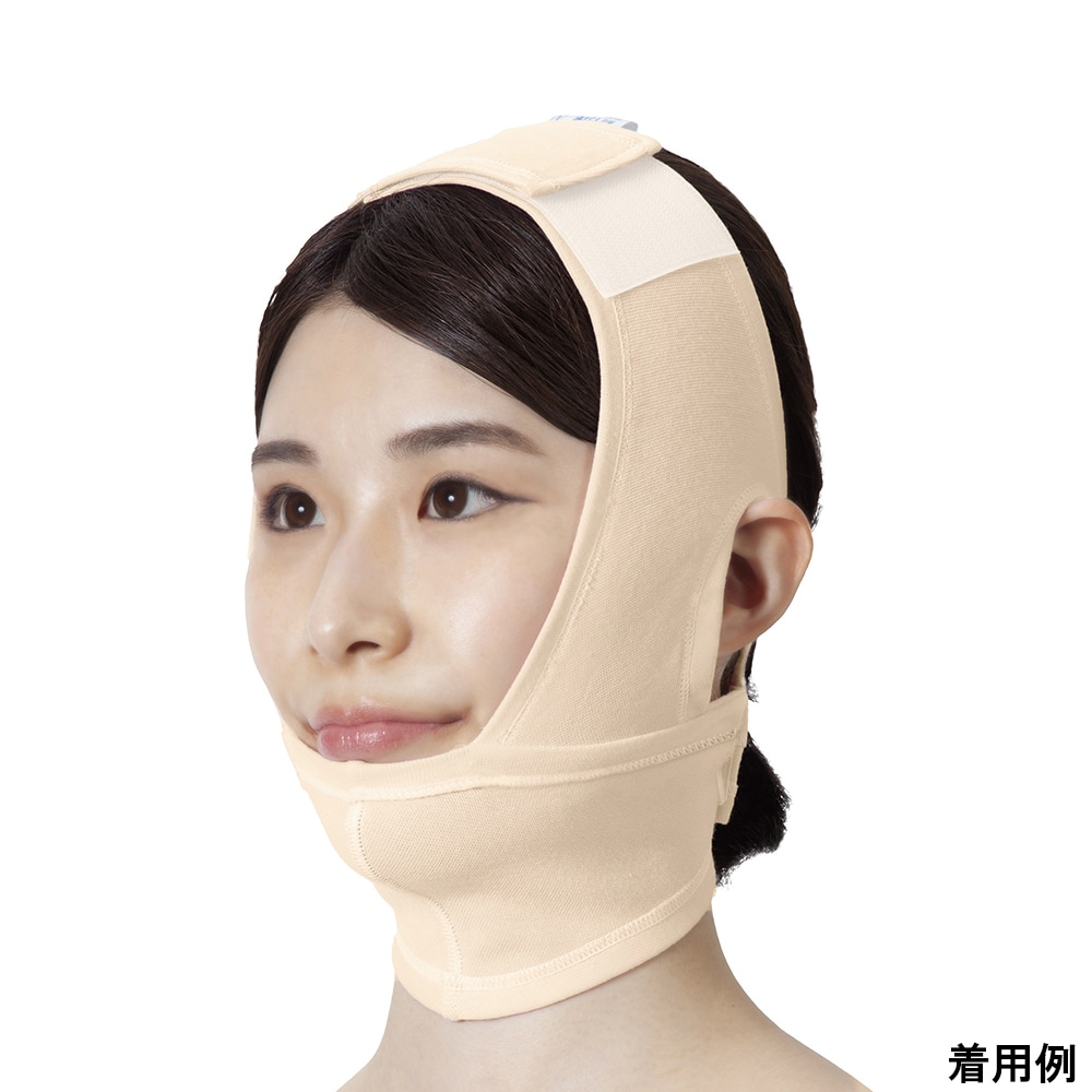 竹虎 ソフラあごバンデージII ベージュ M 007333 1枚(ご注文単位1枚)【直送品】