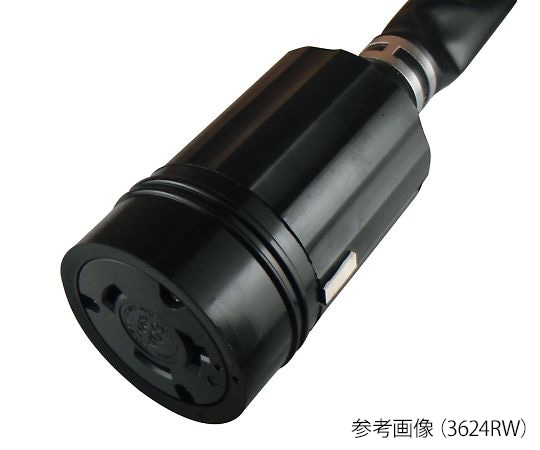 アメリカン電機 引掛形コードコネクタボディ(60A・100A) 4664RW 1個(ご注文単位1個)【直送品】