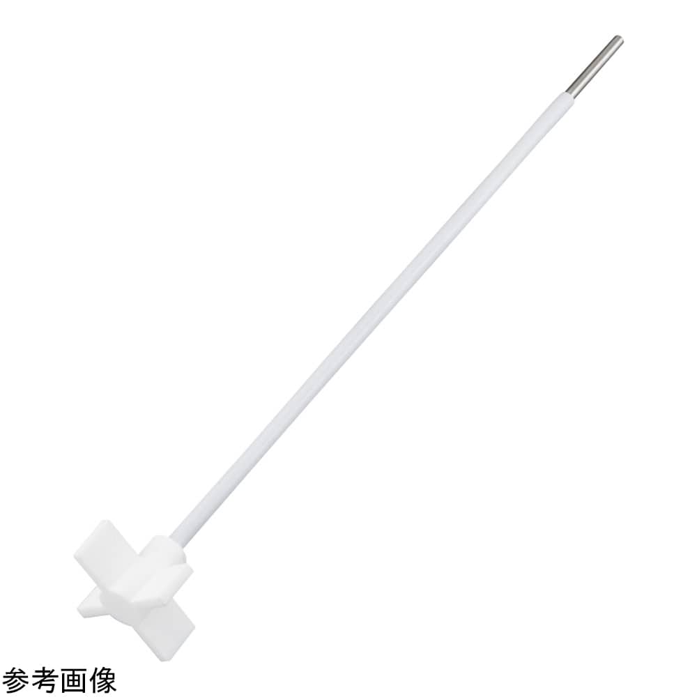 アズワン PTFE攪拌棒(十字羽根)φ8×600mm SB-CR600 1個(ご注文単位1個)【直送品】