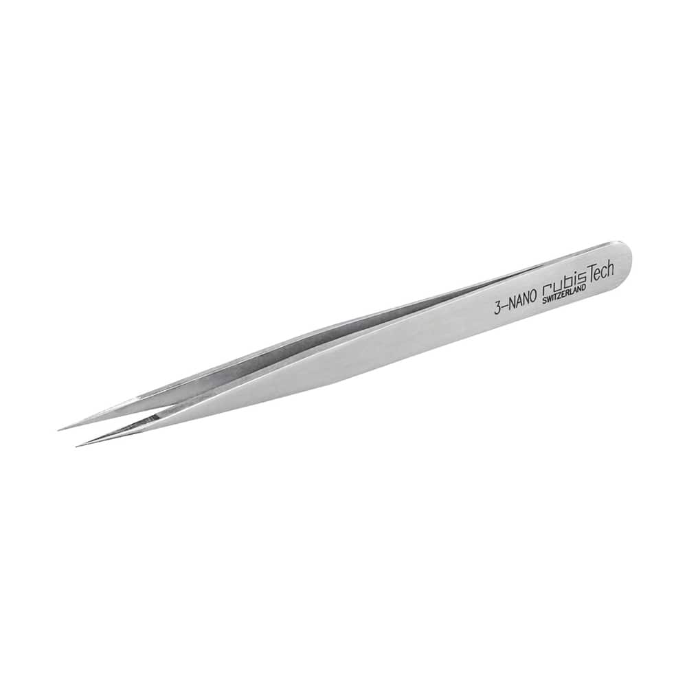 RUBIS MEISTERピンセット SA(耐酸鋼)製 微細加工タイプ No.3 3-NANO 1本(ご注文単位1本)【直送品】
