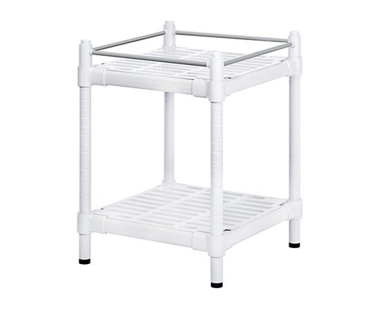 ナビス(アズワン) コンフォートシェルフ(スリムタイプ) ホワイト 575×575×815mm M-2FW 1台(ご注文単位1台)【直送品】