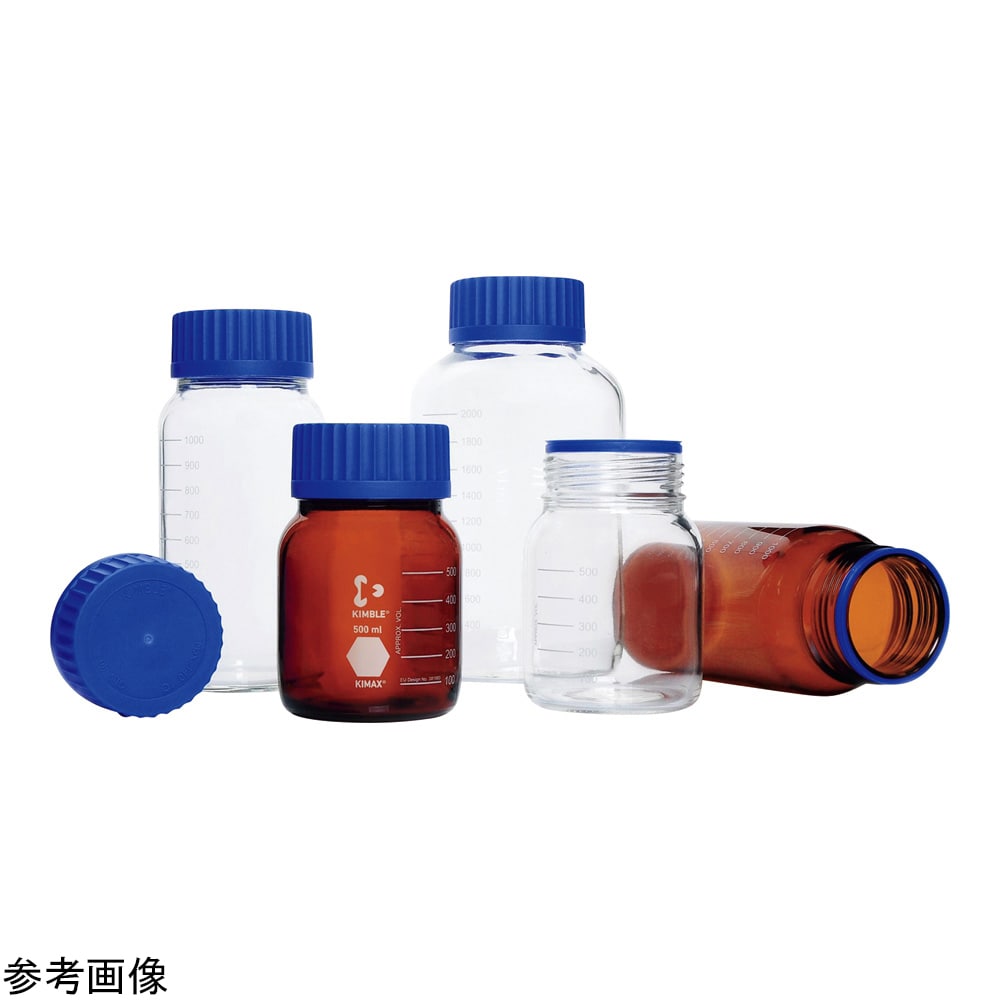 KIMBLE 広口ねじ口瓶・GL80 20000mL 14393-20L 1本(ご注文単位1本)【直送品】