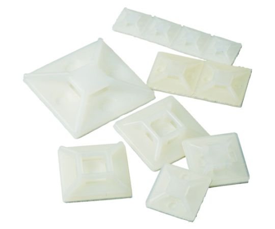 トラスコ中山 結束バンド固定具 粘着シート付 幅5.5 100個入 THC-102 1袋(ご注文単位1袋)【直送品】