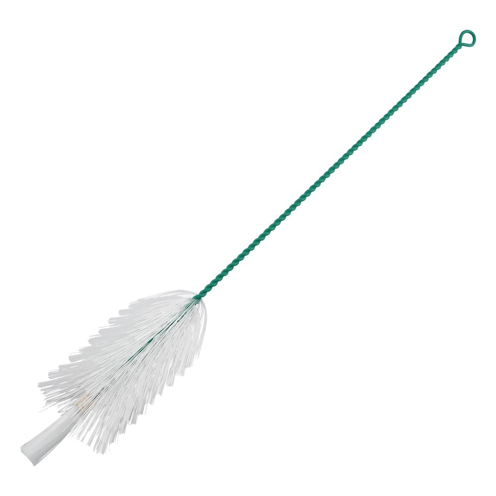 アズワン ナイロンブラシ 瓶洗用 両毛10号(PE巻) 1本(ご注文単位1本)【直送品】