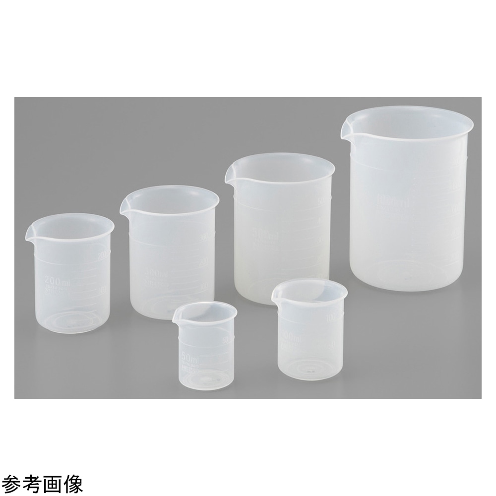 アズワン 耐薬PPビーカー（フロロテクト）1000mL　 1個（ご注文単位1個）【直送品】