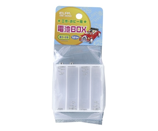 ELPA 電池BOX 3×8 UM-380NH 1個(ご注文単位1個)【直送品】