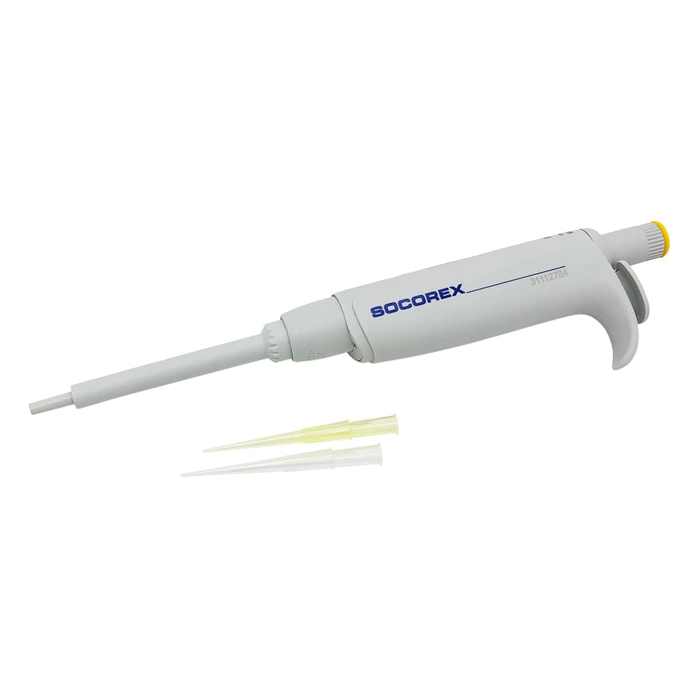 ソコレックス マイクロピペット(アキュラ) 5~50μL 825.0050 1本(ご注文単位1本)【直送品】