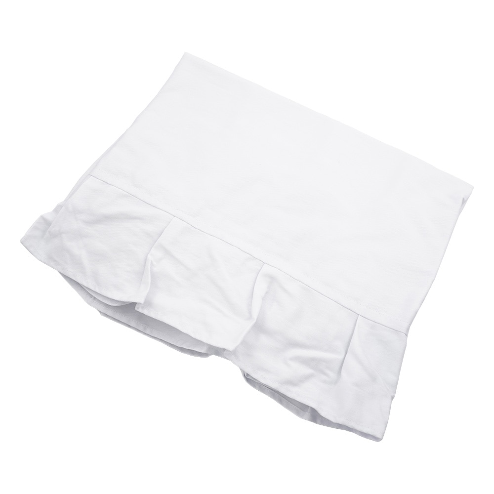 ナビス（アズワン） 診察台カバーフリル付き　綿100％　650×1900mm用　TF-659 1枚（ご注文単位1枚）【直送品】