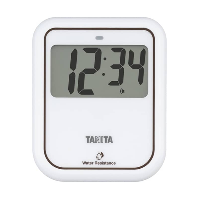 タニタ 非接触タイマー　洗えるタイプ　ホワイト　TD-422WH 1個（ご注文単位1個）【直送品】
