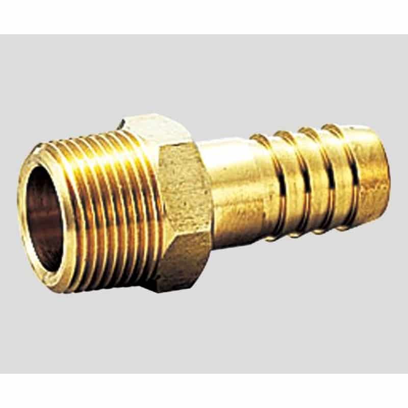フローバル 黄銅製ホースニップル 3/8×10.5　GHN(R)-0311 1個（ご注文単位1個）【直送品】