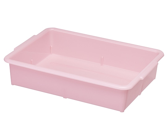 ナビス(アズワン) ナースカート用収納トレー ピンク 365×275×80mm 1個(ご注文単位1個)【直送品】