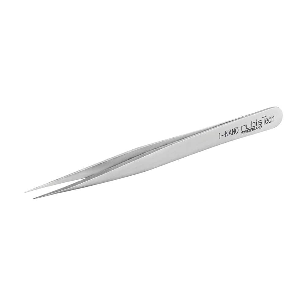 RUBIS MEISTERピンセット SA(耐酸鋼)製 微細加工タイプ No.1 1-NANO 1本(ご注文単位1本)【直送品】