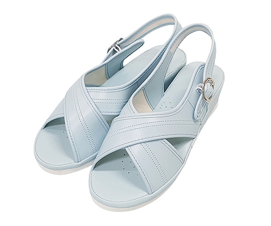 ファーストレイト クロスサンダル　サックス　M　FR-409 1足（ご注文単位1足）【直送品】