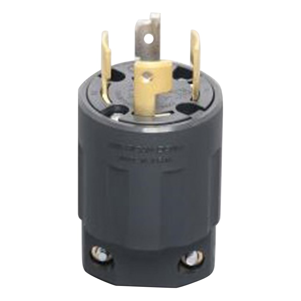 アメリカン電機 引掛形プラグ（20A）　4222N 1個（ご注文単位1個）【直送品】