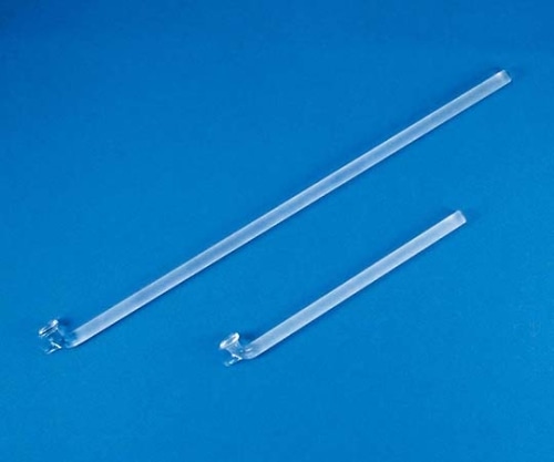 フロン工業 摺付ガラス製撹拌棒　300mm　ストレート　F-4001-004 1本（ご注文単位1本）【直送品】