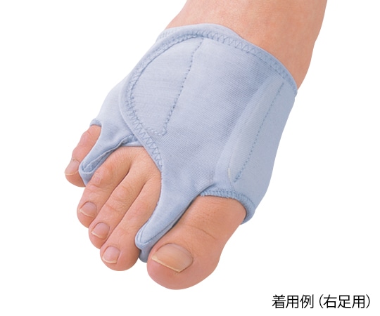 アズワン 外反母趾・内反小趾サポーター［ソルボ・固定薄型］ 左足用M 23.5～25.0cm　63225 1枚（ご注文単位1枚）【直送品】