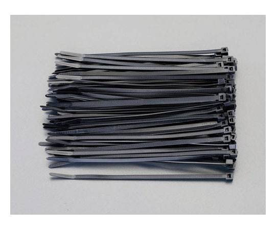 ヘラマンタイトン 202x 4.7mm 結束バンド(導電性/100本) EA475AJ-420 1パック(ご注文単位1パック)【直送品】