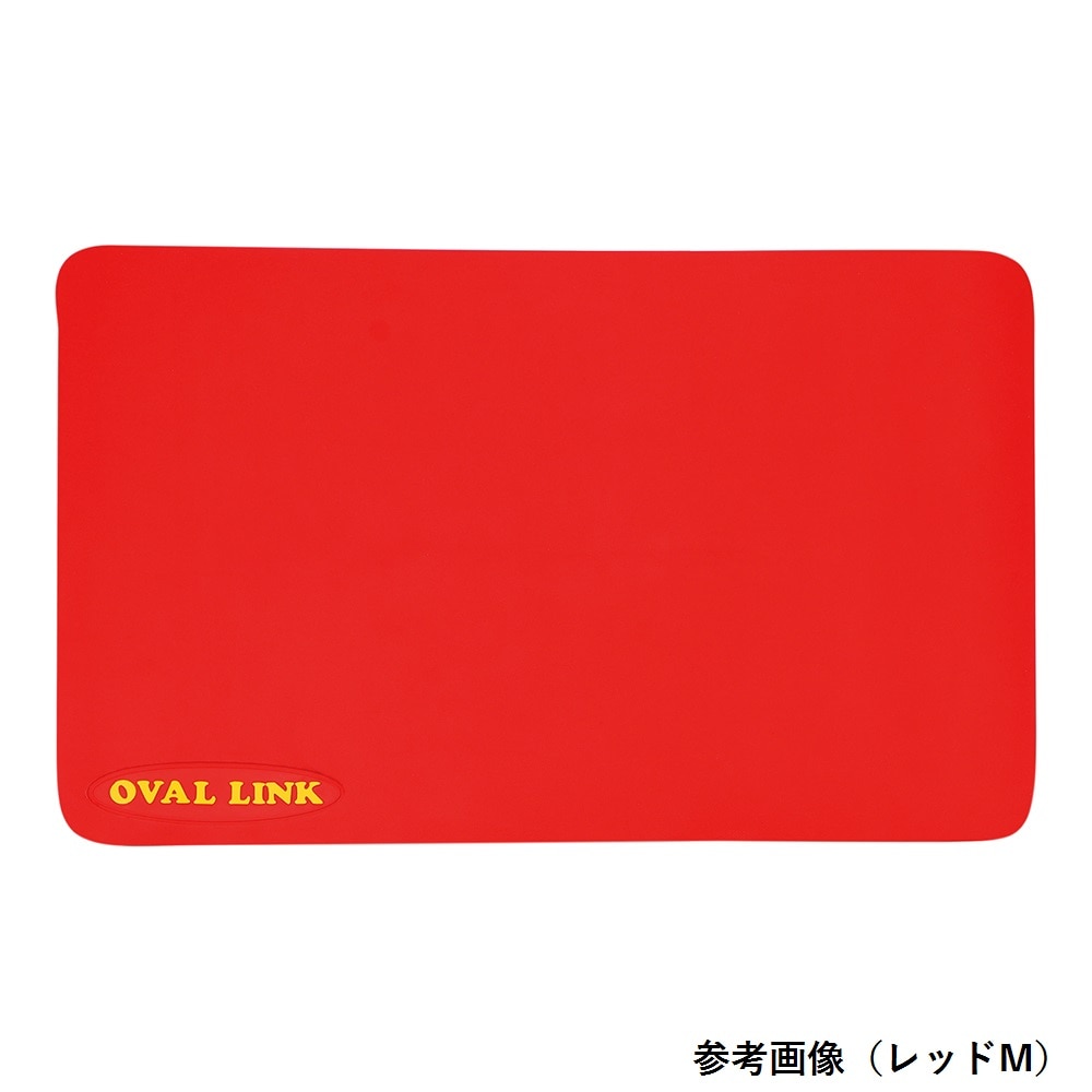 弘進ゴム オーバルリンク(浴室用マット)レッド マットタイプ L 1枚(ご注文単位1枚)【直送品】