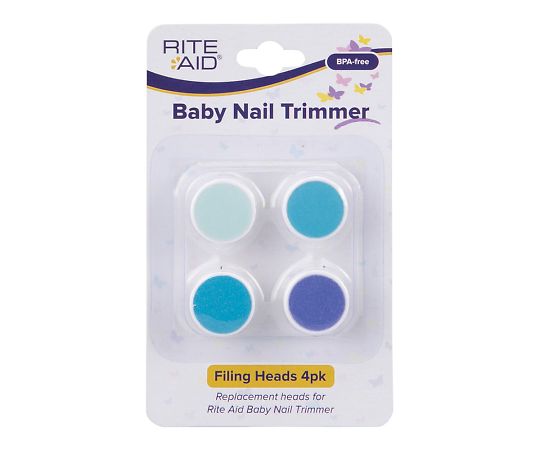 Tolife 赤ちゃんネイルトリマー Rite Aid 交換用パッド(4種類入) Head 1パック(ご注文単位1パック)【直送品】