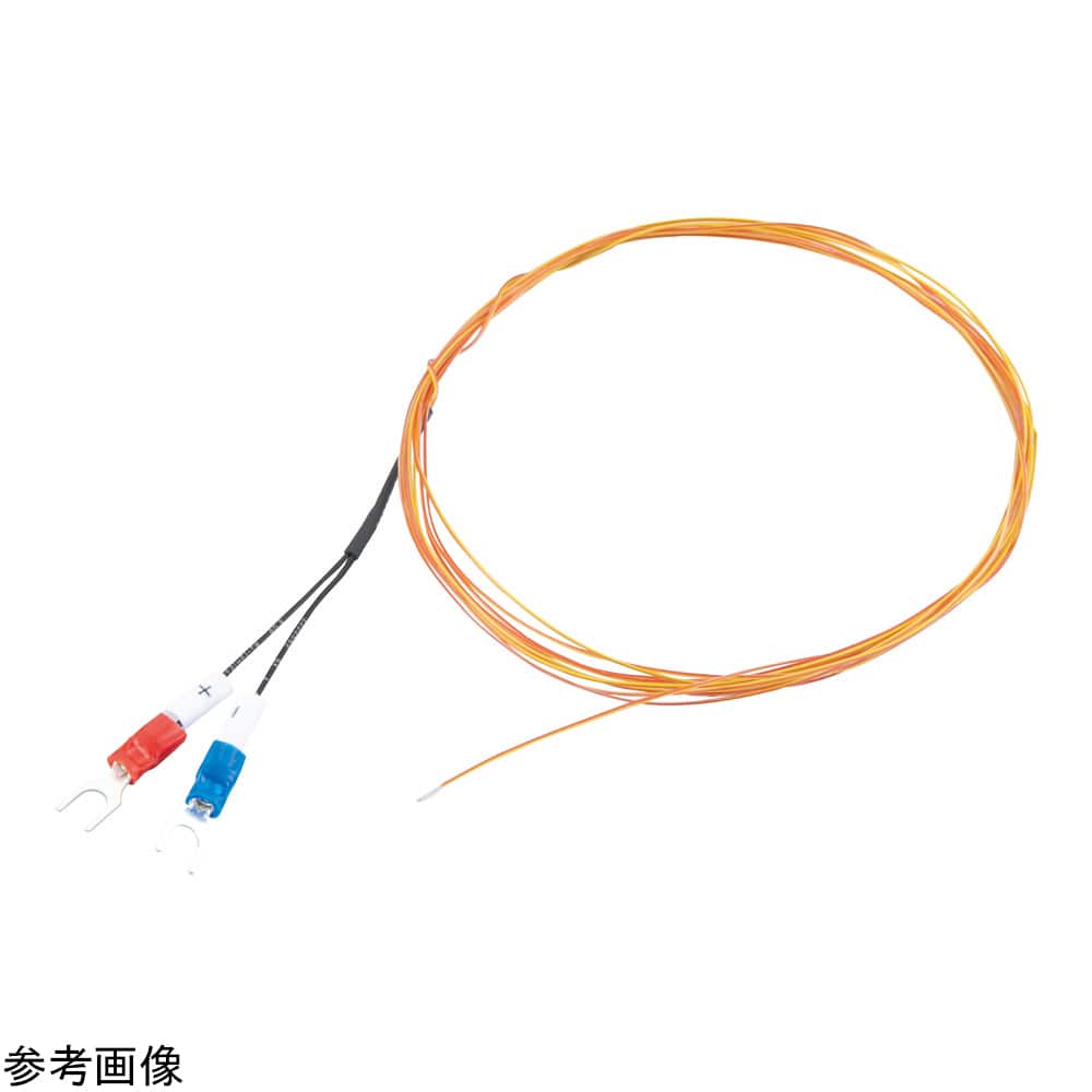 アズワン 被覆K熱電対 テフロンR被覆 φ0.127mm 1m　DS-2000-0121-M4Y 1個（ご注文単位1個）【直送品】