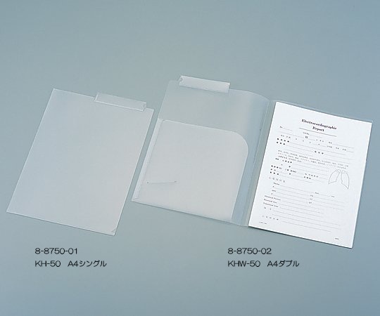ハピラ カルテフォルダー シングル 50枚入　KH-50 1袋（ご注文単位1袋）【直送品】