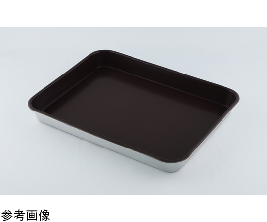 アズワン フッ素コーティングアルミバット 1号 309×373×43mm　 1個（ご注文単位1個）【直送品】