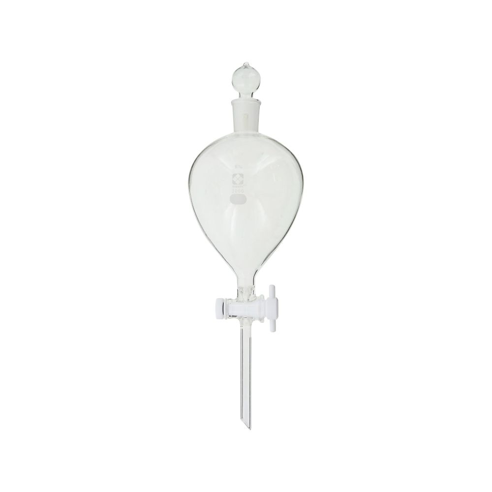 柴田科学 分液ロート PTFEコック付 2L014250-2000 1個 (ご注文単位1個) 【直送品】