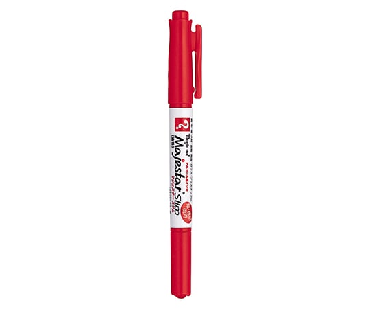 寺西化学 マジックインキ マジェスタースリム 赤MMJ70-T2 1本 (ご注文単位1本) 【直送品】