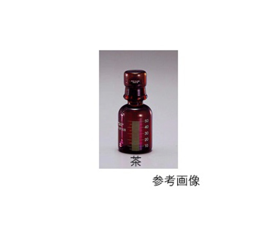 AGCテクノグラス・IWAKI 有機溶媒保存びん 茶 100mLUKI-BT100B 1個 (ご注文単位1個) 【直送品】