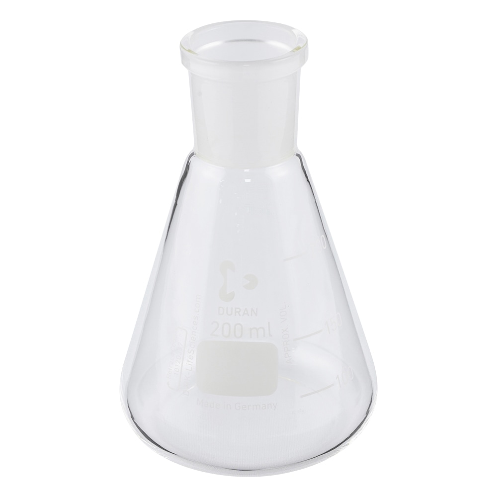 SCHOTT/DURAN NS共通摺合三角フラスコ 200mL241933204 1個 (ご注文単位1個) 【直送品】