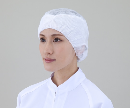 アズワン 帯電帽 (つば無) M 20枚入 1袋 (ご注文単位1袋) 【直送品】