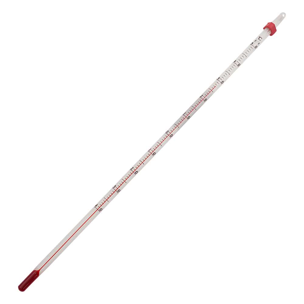 佐藤計量器製作所 赤液棒状温度計 -40~50℃0330-00 1本 (ご注文単位1本) 【直送品】